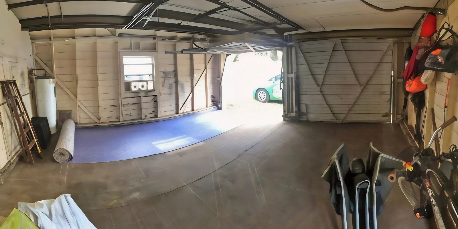 Home Recording Studio Buildout In Progress with Framing and Floating Floor