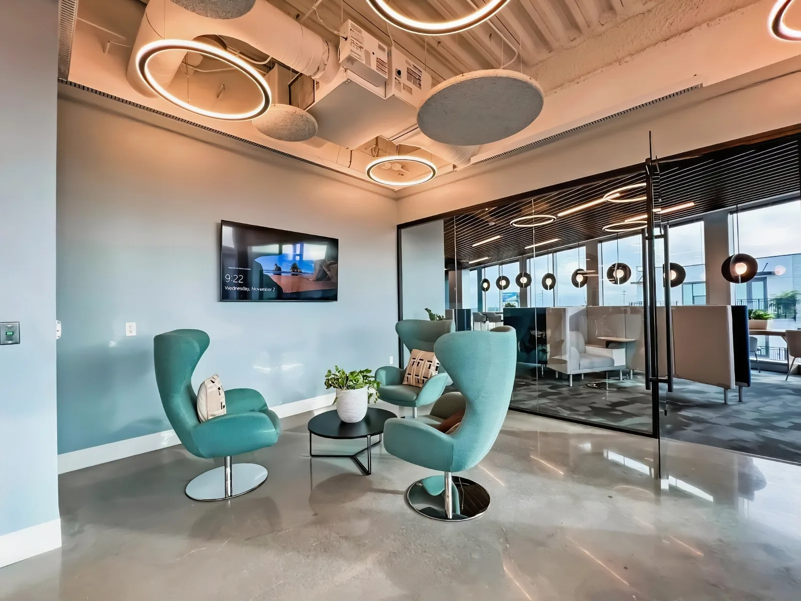 Acoustic Treatment Without Wall-to-Deck Rebuilds at KForce St. Louis