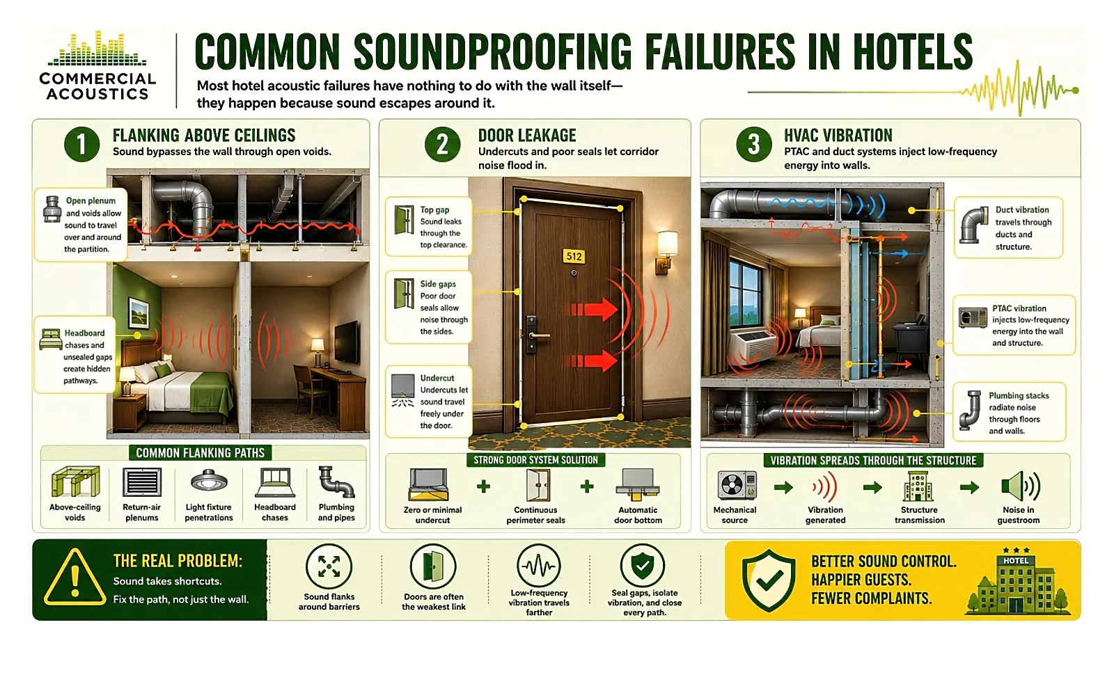 Hidden Sound Leaks That Affect Hotel Guests