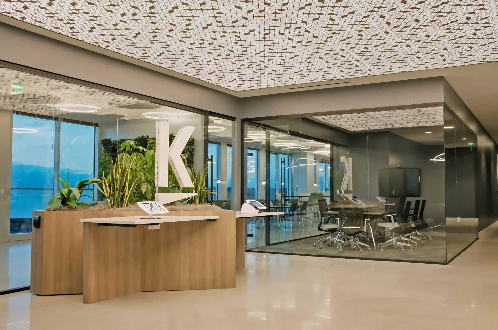 Recruiter Office KForce Speech Privacy Acoustic Treatment