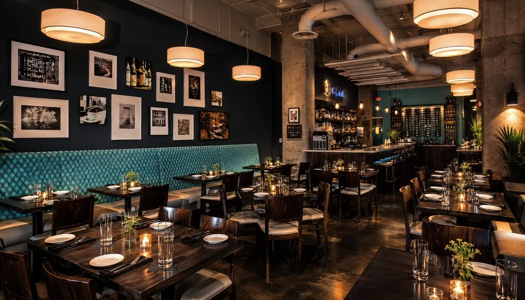 Fine Dining Restaurant Acoustics RT60 - Cena Restaurant