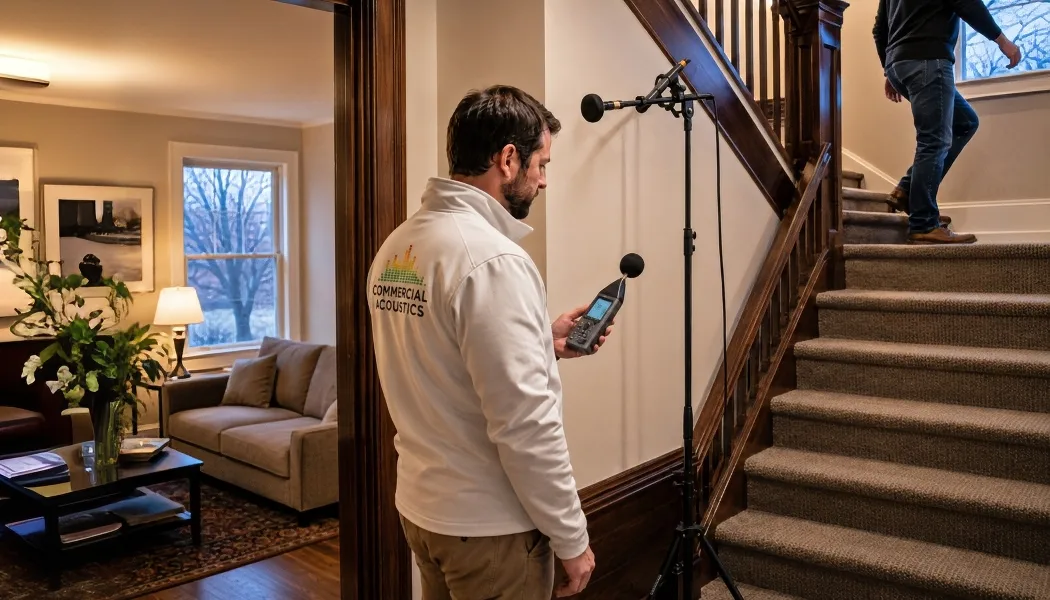 Multifamily Acoustic Testing ASTC & AIIC Field Test in New York