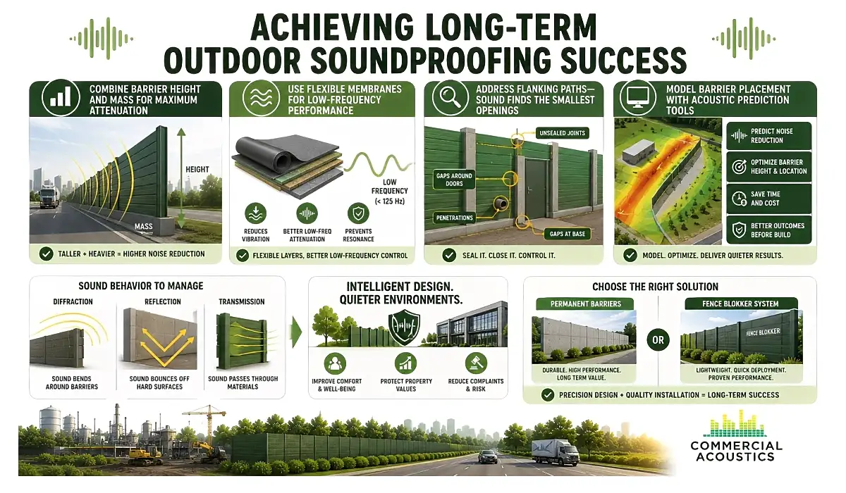 Smart Barrier Design Creates Long-Term Noise Reduction