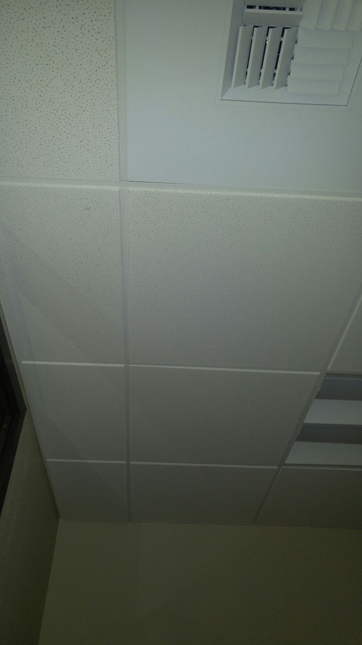 USF Tampa drop ceiling soundproofing detail view