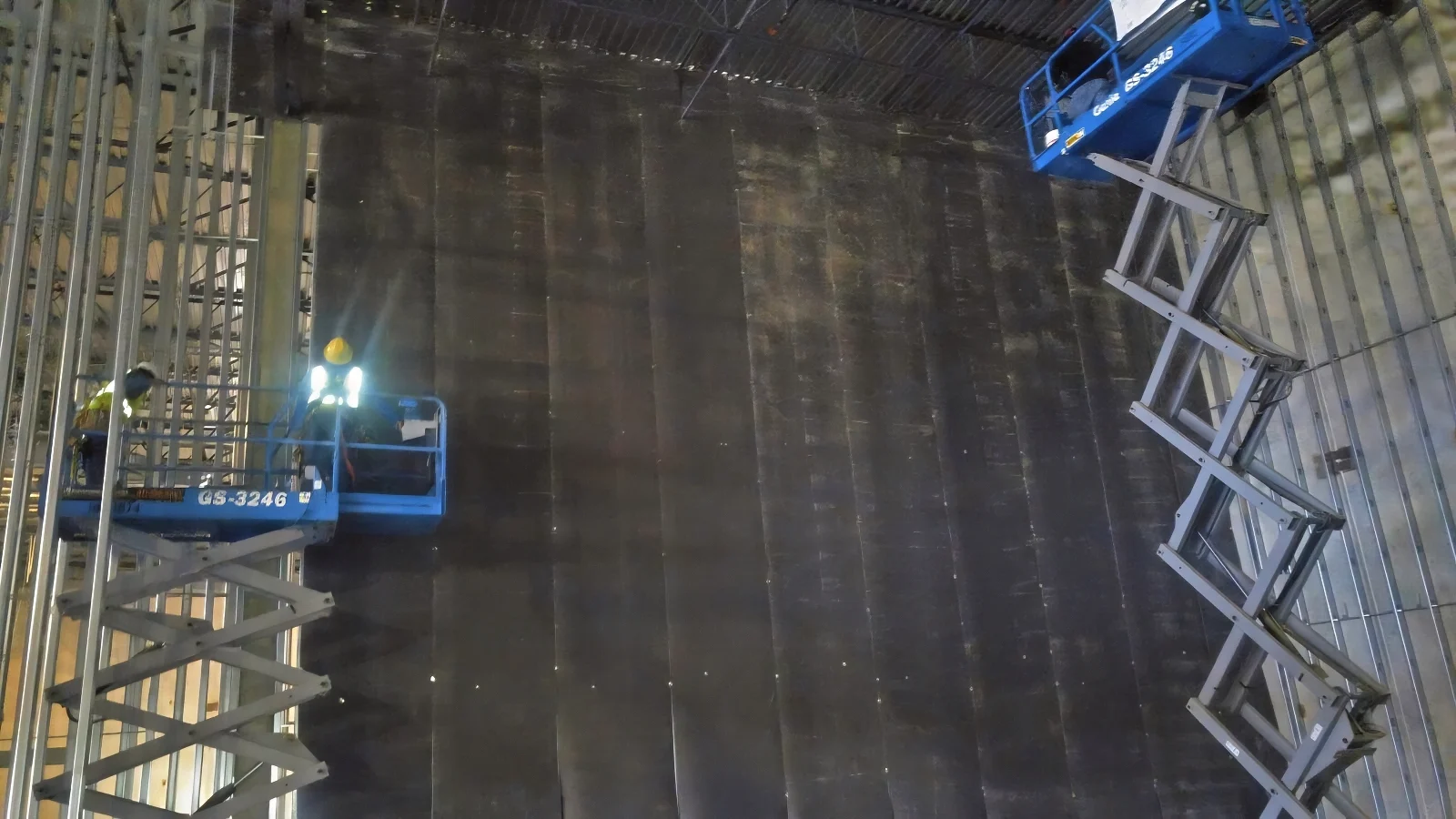 Wall Blokker Membrane Install in Dallas Luxury Cinema Auditorium