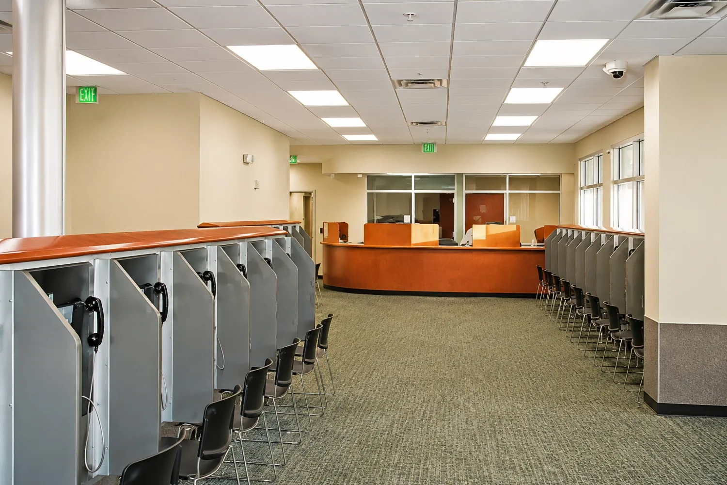 ACT Ceiling Flanking Pinellas County Sheriff Interview Rooms
