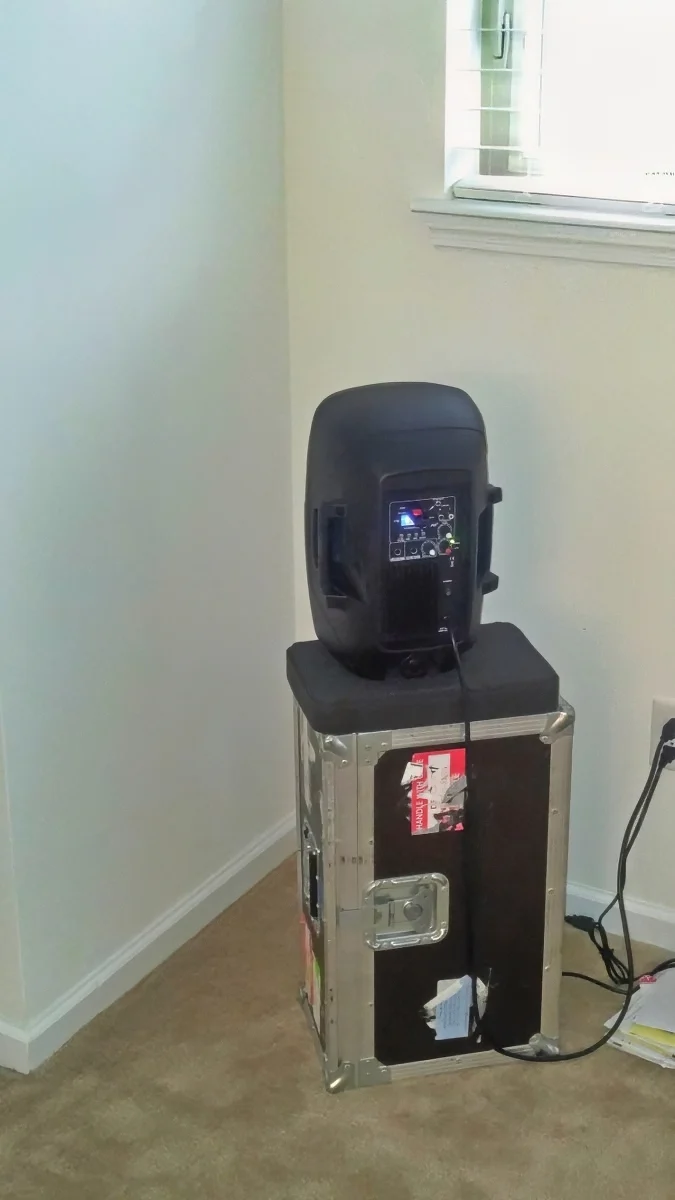 Acoustic Field Testing Setup at Upstate New York Multifamily Property