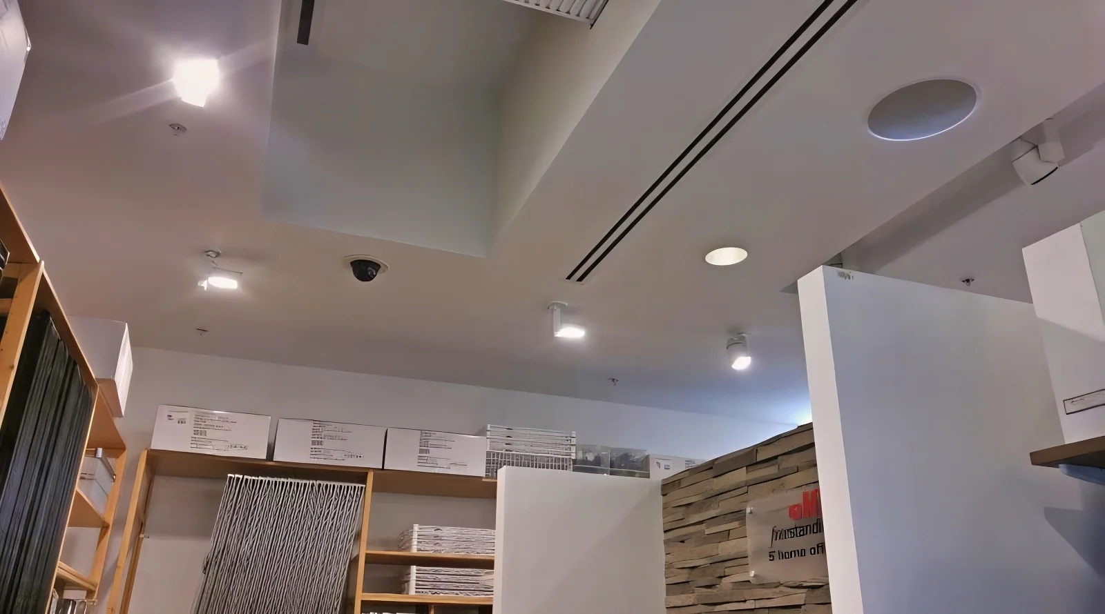 Depth of Isolated Ceiling from Tenant Below (Photo 8)