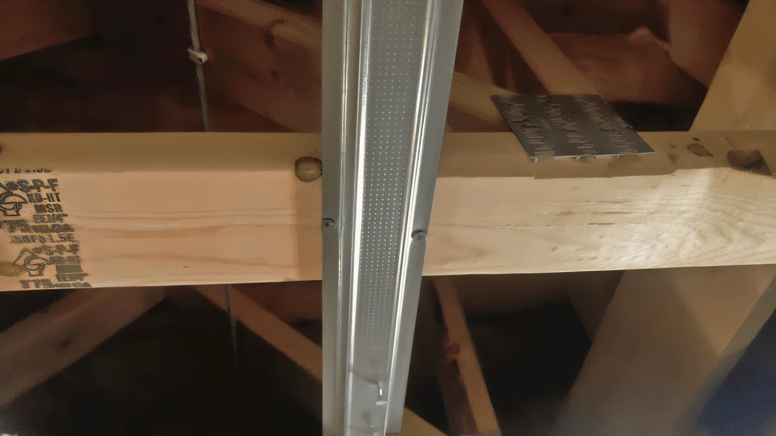 Hat Channel Installed Where Resilient Channel Was Specified