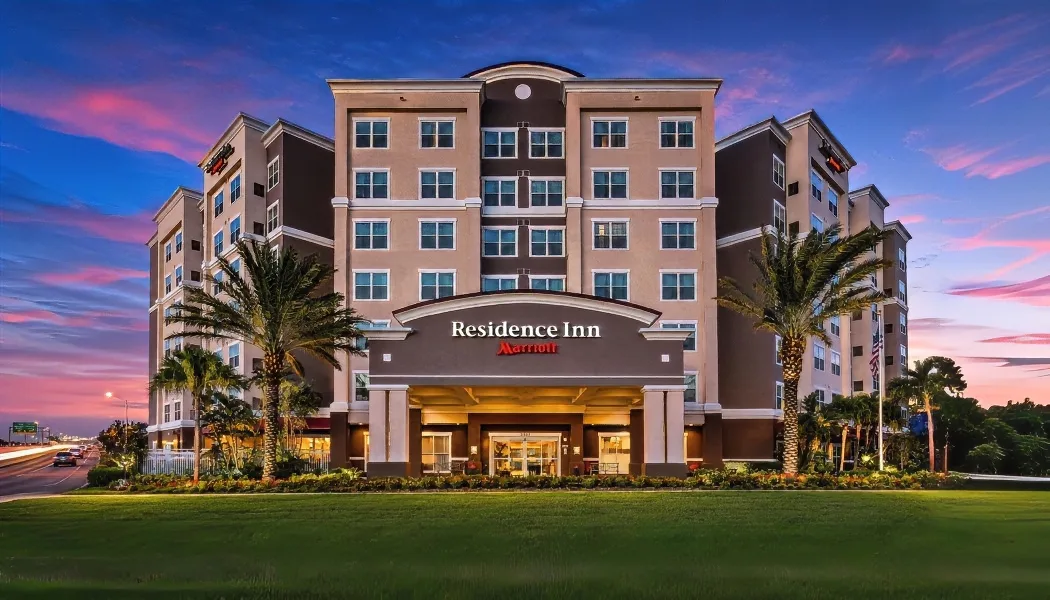 Hotel Window Soundproofing for Highway Noise MLV Curtains - Residence Inn