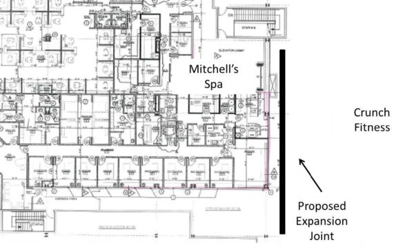 Deadlift platform area gym vibration isolation