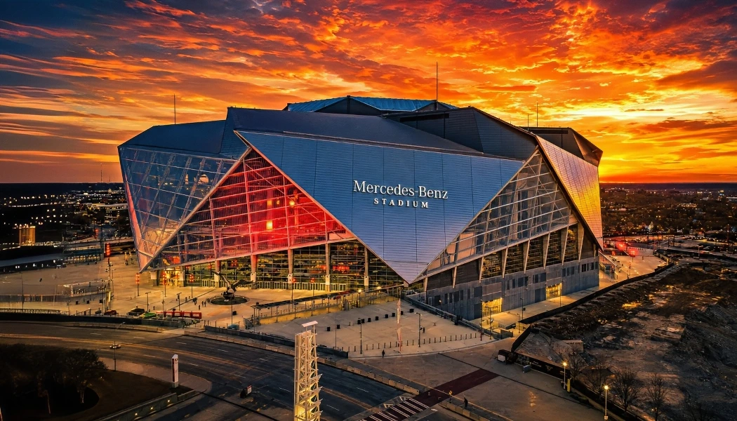 Atlanta Soundproofing Mercedes-Benz Stadium Super Suites Case Study
