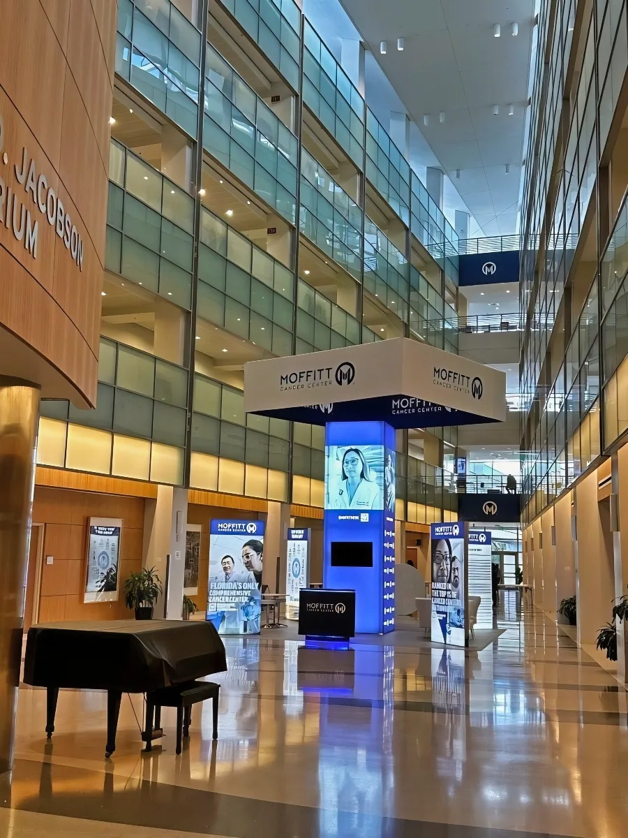 Moffitt Cancer Center Hospital Atrium Reverberation Study Before Renovation