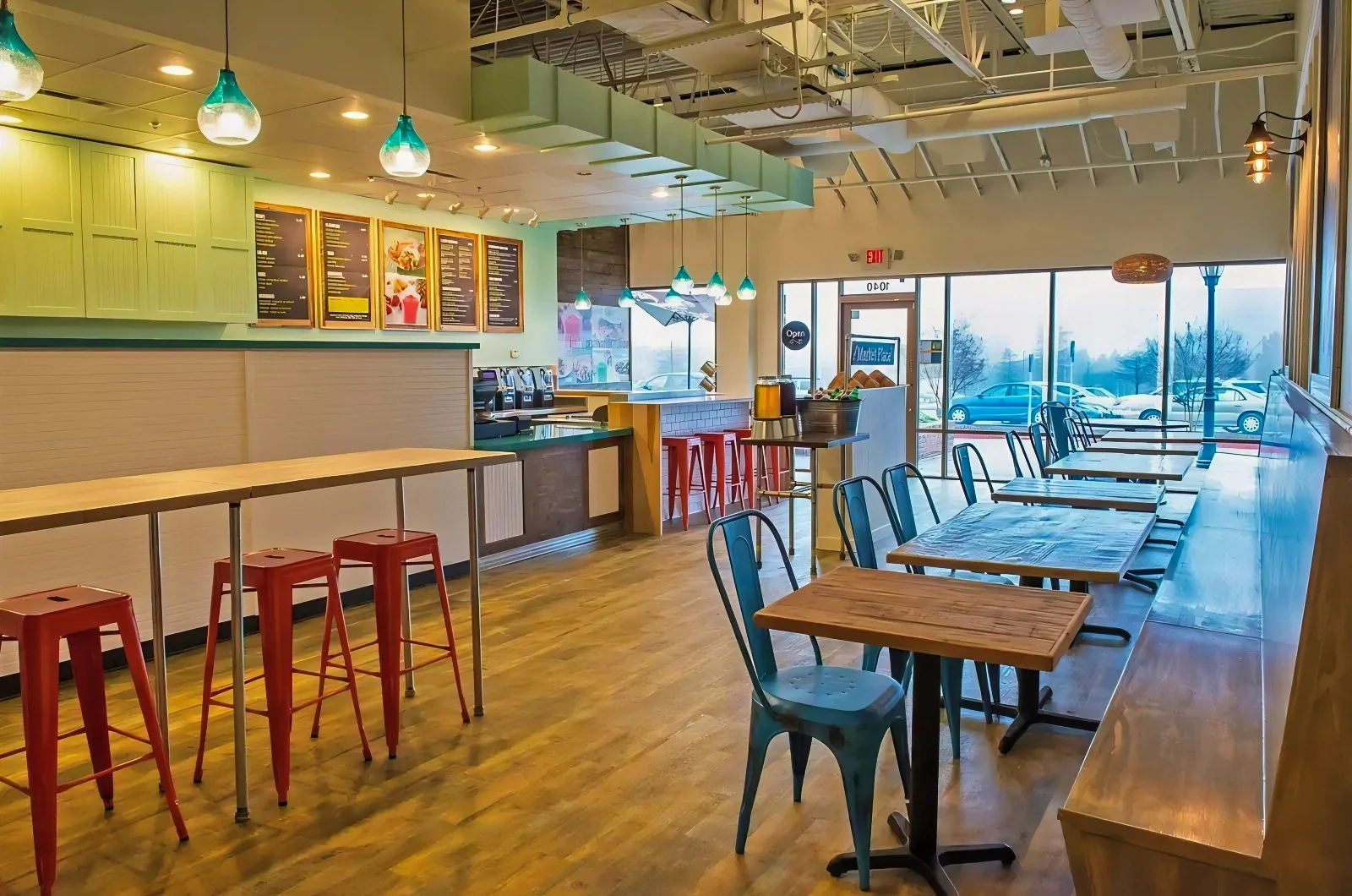 NRC 1.05 Absorption with Brand Graphics Tropical Smoothie Cafe