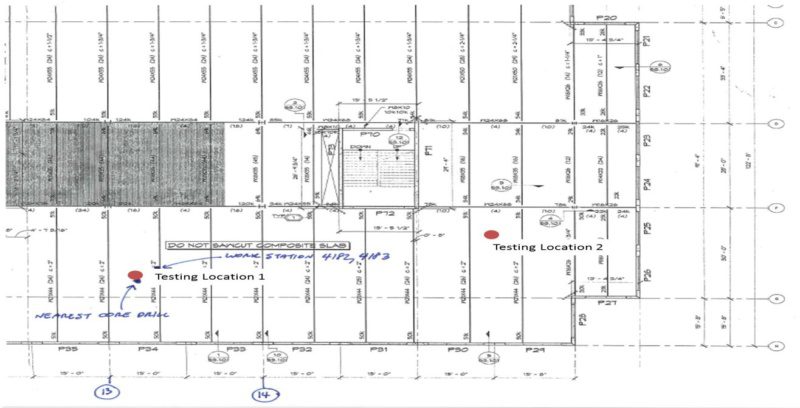 commercial acoustics vibration testing structural drawings