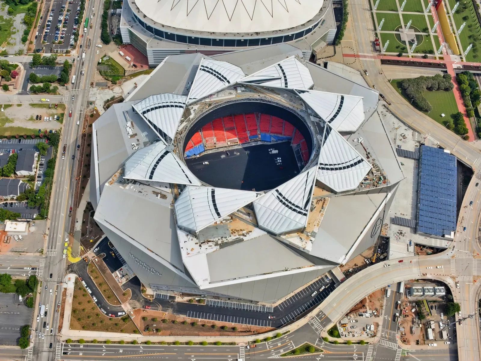Reduced Sound Transfer Into Premier Suites Atlanta Stadium Soundproofing