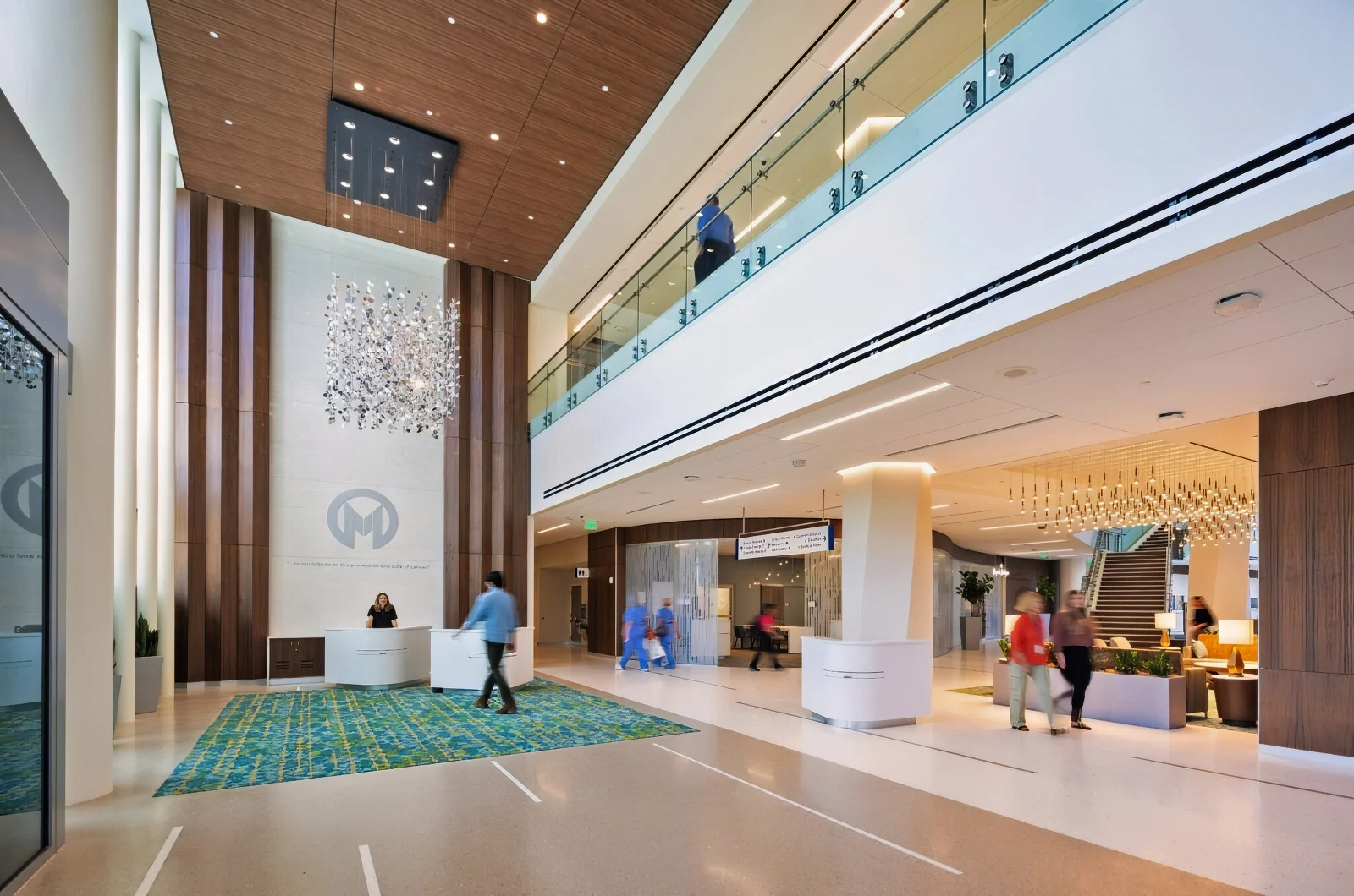 Replacement of Existing Wood Flooring With Terrazzo for Moffitt Cancer Center Atrium