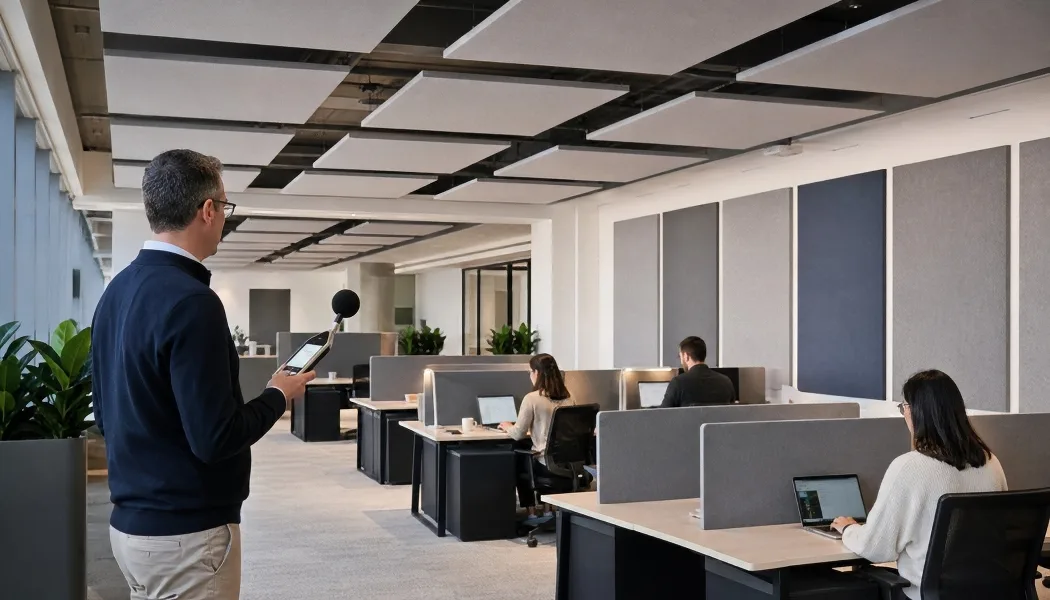 Sound Panels in Tampa Open Office RT60 Reduction