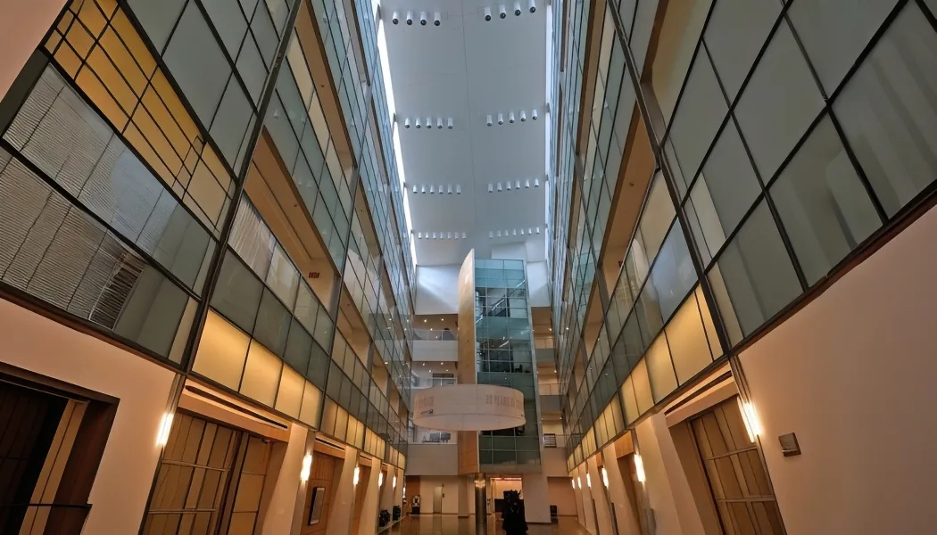 Pre-Renovation Acoustic Testing Hospital Atrium Reverberation Study