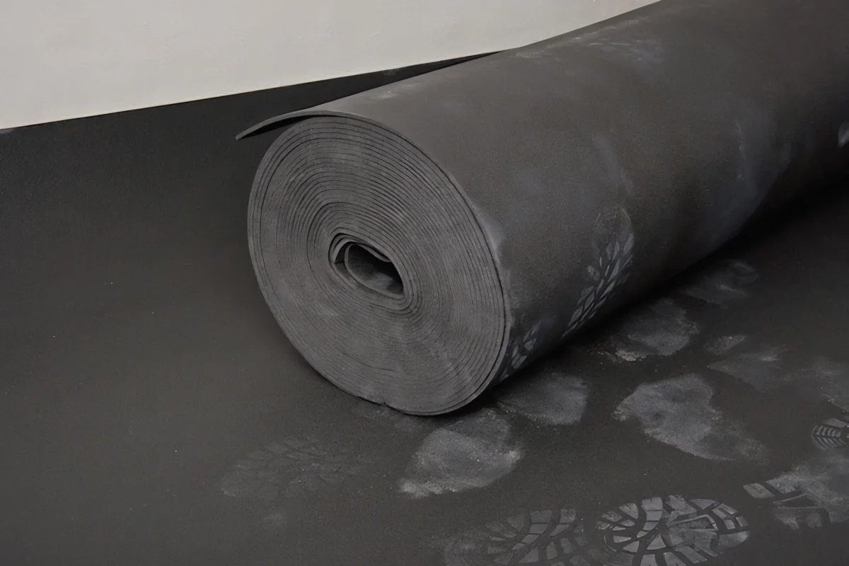 MLV Sound Barrier Roll ready for Install