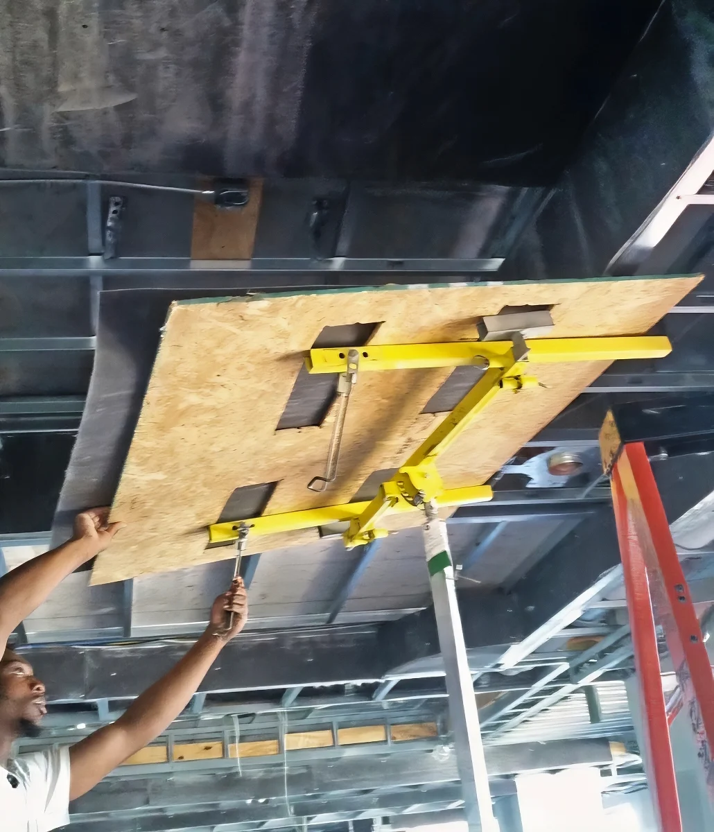 Wall Blokker Pro Ceiling Install Hyatt Hotel-Condo Clearwater Penthouse