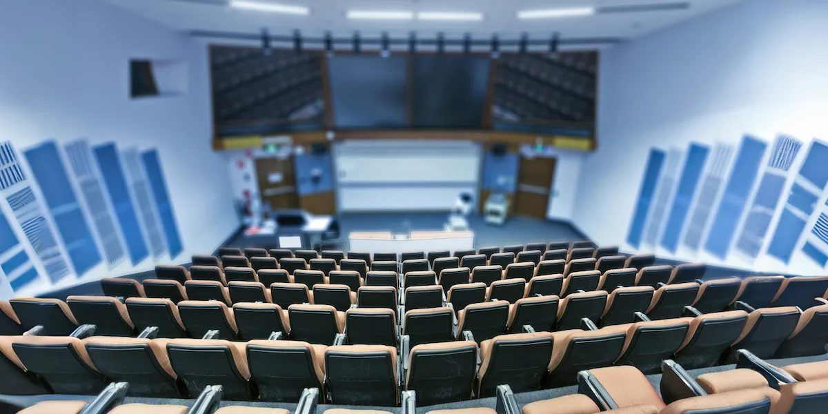Lecture Hall Acoustics Sound Design