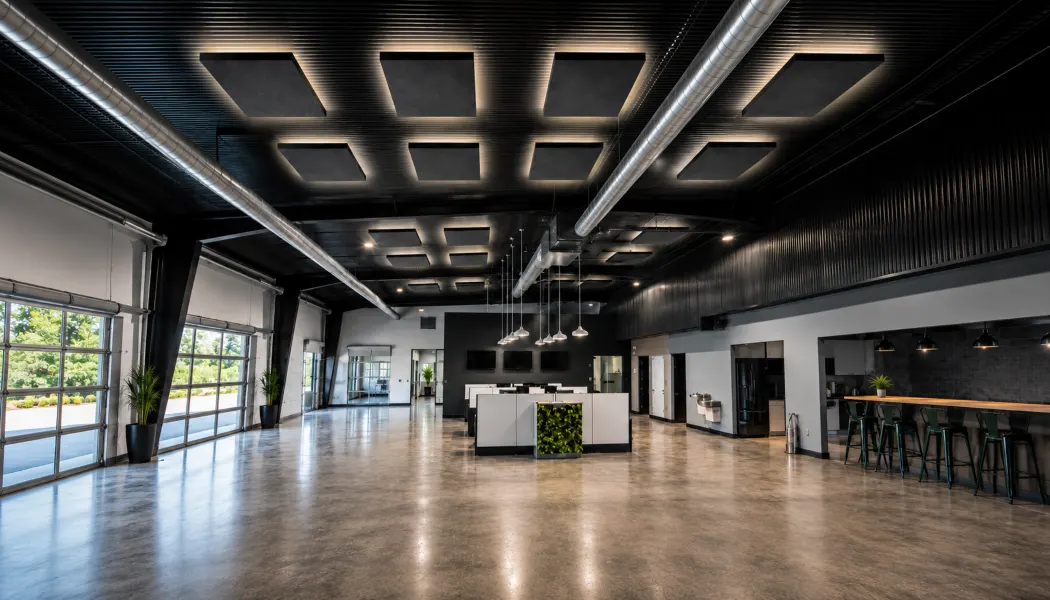 Creative Agency Office Acoustic Ceiling Panels