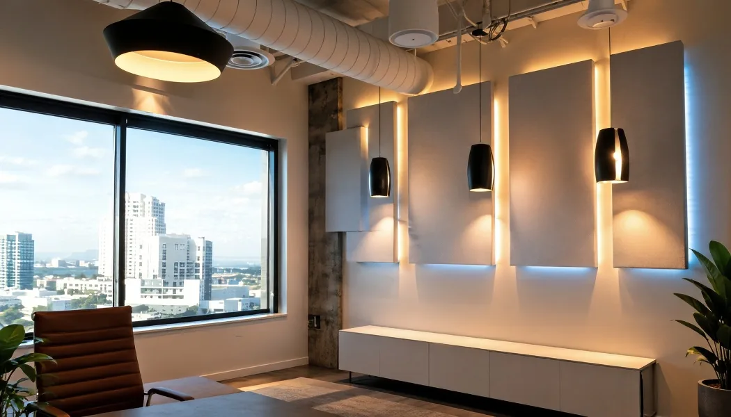 Conference Room Acoustics Custom Panels Drop RT60