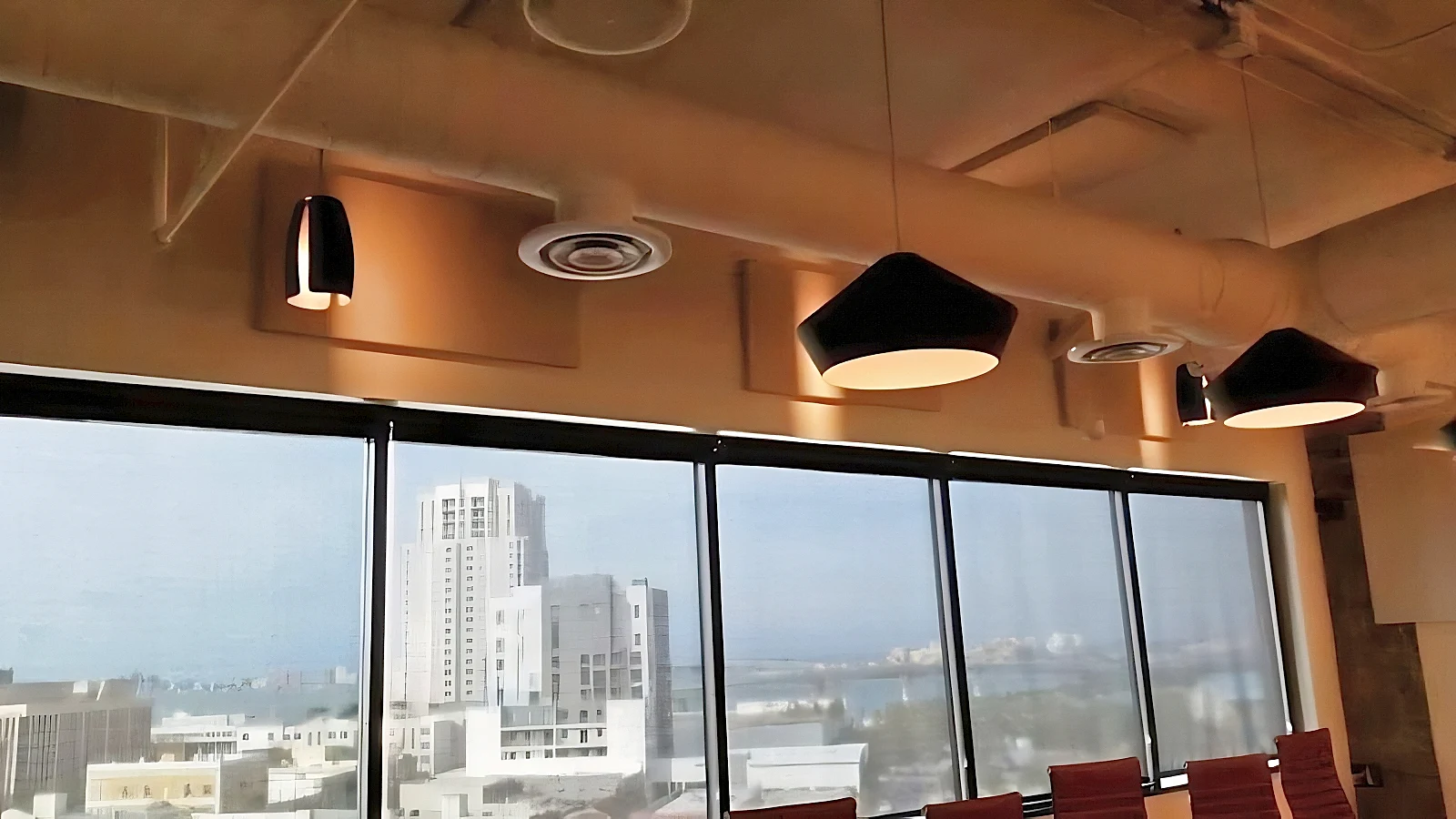 Custom Fabric-Wrapped Acoustic Panels Installed Across Multiple Surfaces