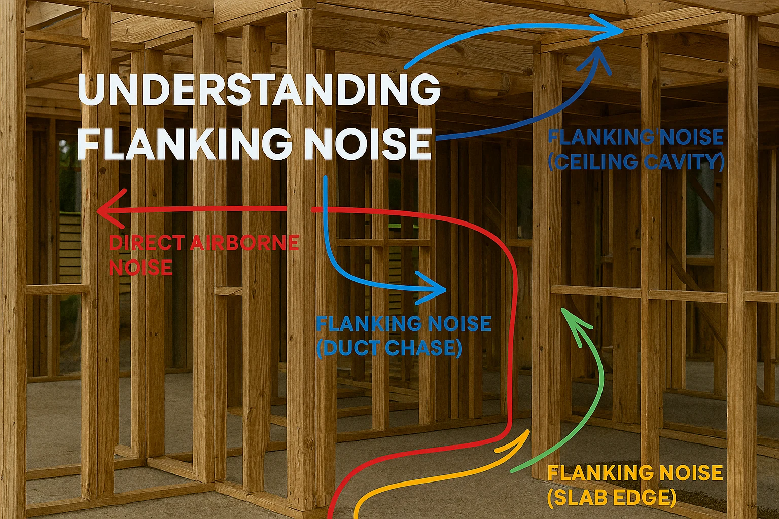 Understanding he Paths of Flanking Noise