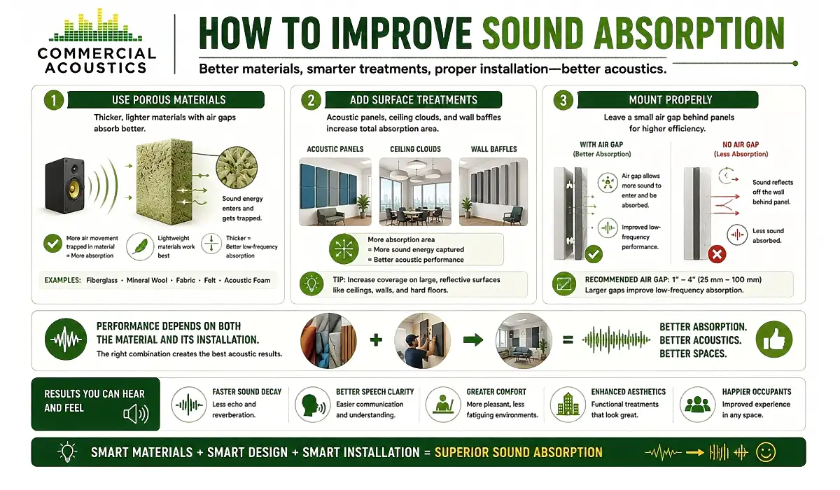 Best Practices for Better Sound Absorption