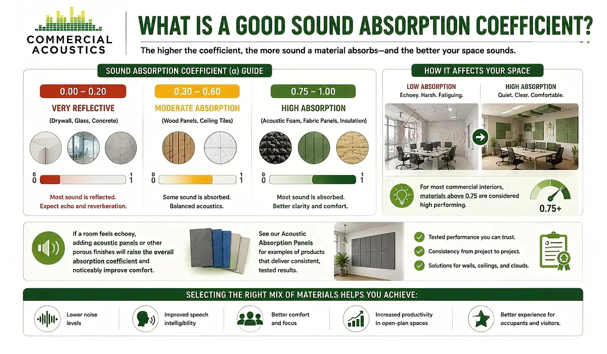Choosing Materials with High Sound Absorption