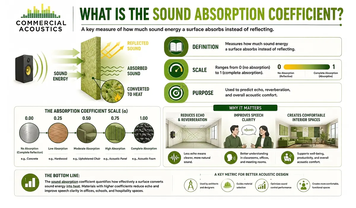 How Sound Absorption Improves Acoustic Comfort