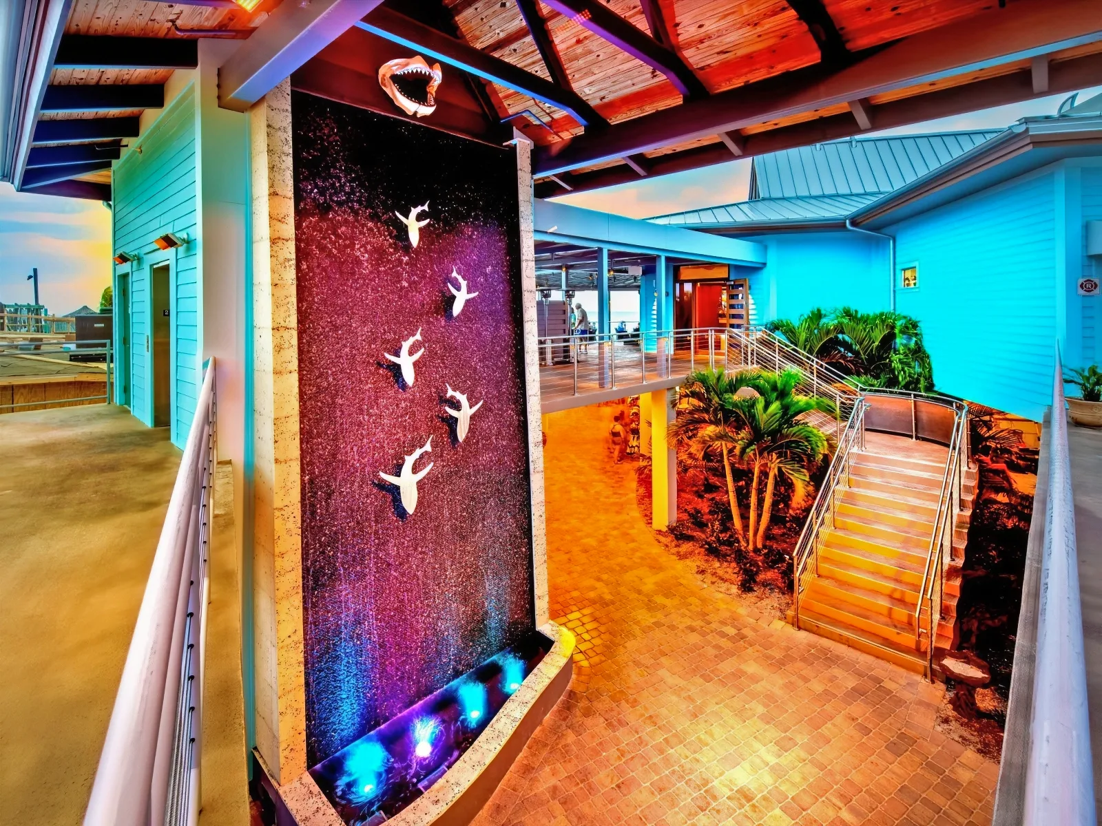 Stretched Fabric Wall Acoustic Upgrade at Venice Pier