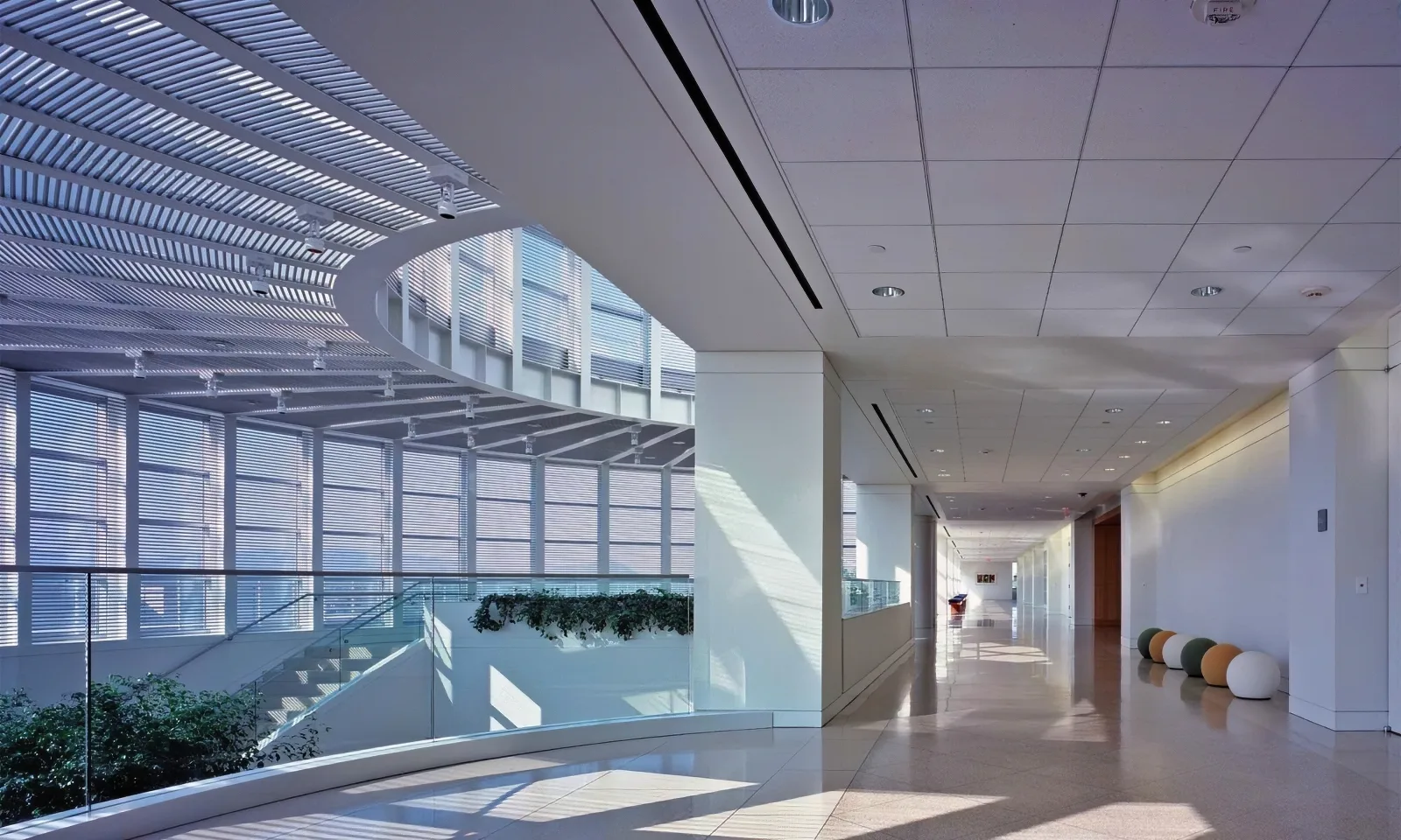 Amgen Pharmaceutical ASTC Field Test Modular Wall System with Glass Partitions