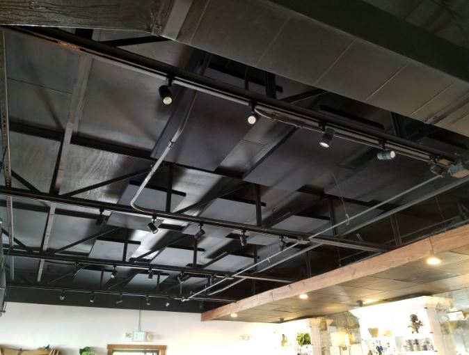 Ceiling Clouds Restaurant Acoustical Absorption