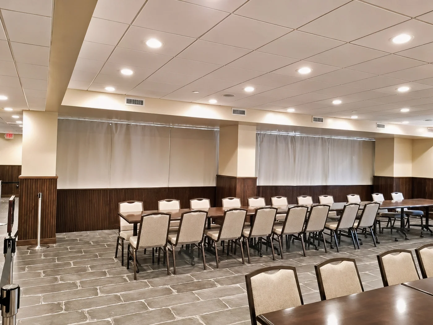 Restaurant Soundproof Curtain Partition Wright's Gourmet