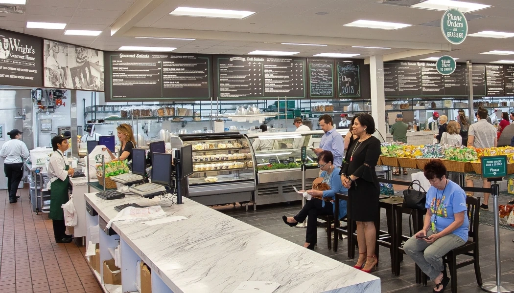Restaurant Soundproof Curtain Partition Wrights Gourmet