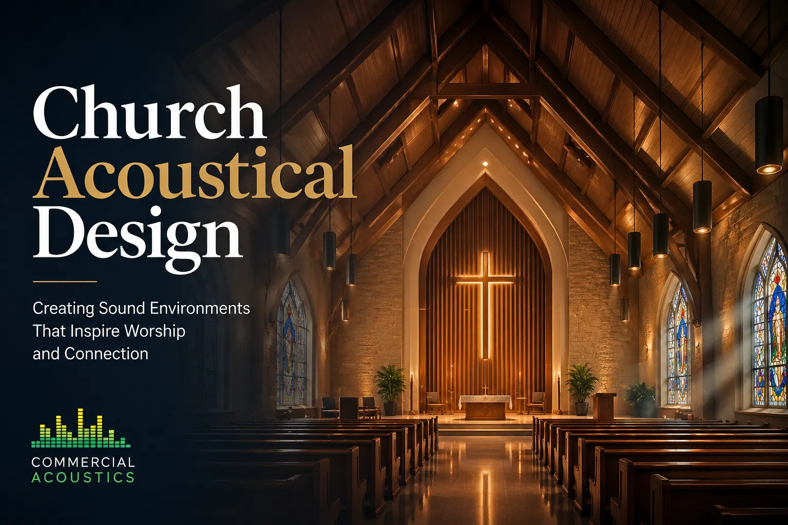 Church Acoustical Design Diagram for Sound Design in Worship Spaces