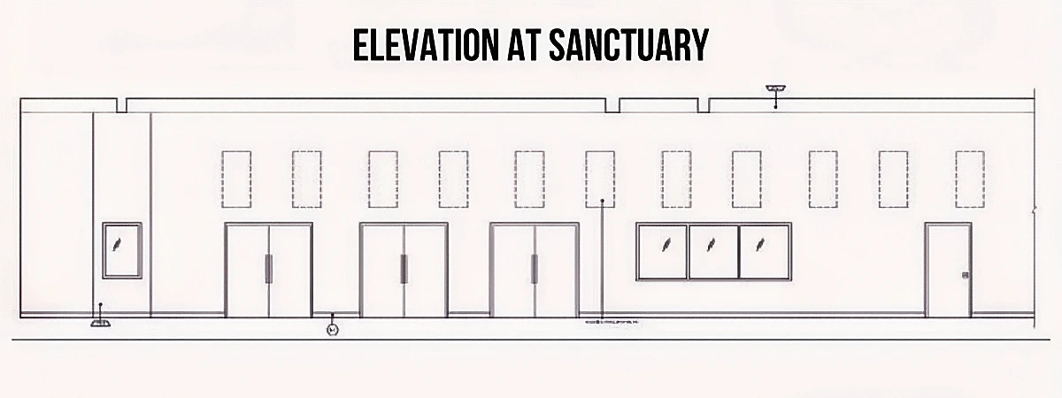 Elevation at Sanctuary
