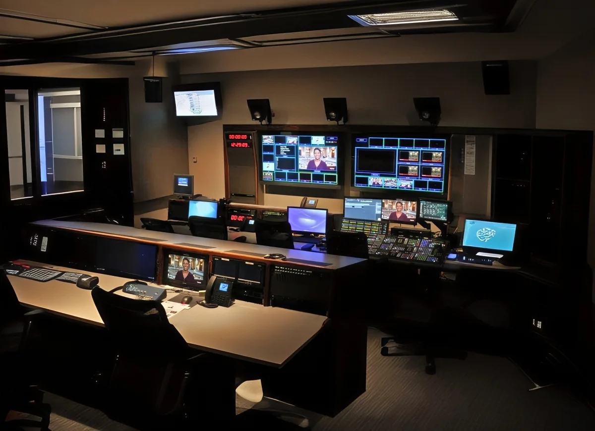 Georgia Public Broadcasting Studio & Recording Control Room