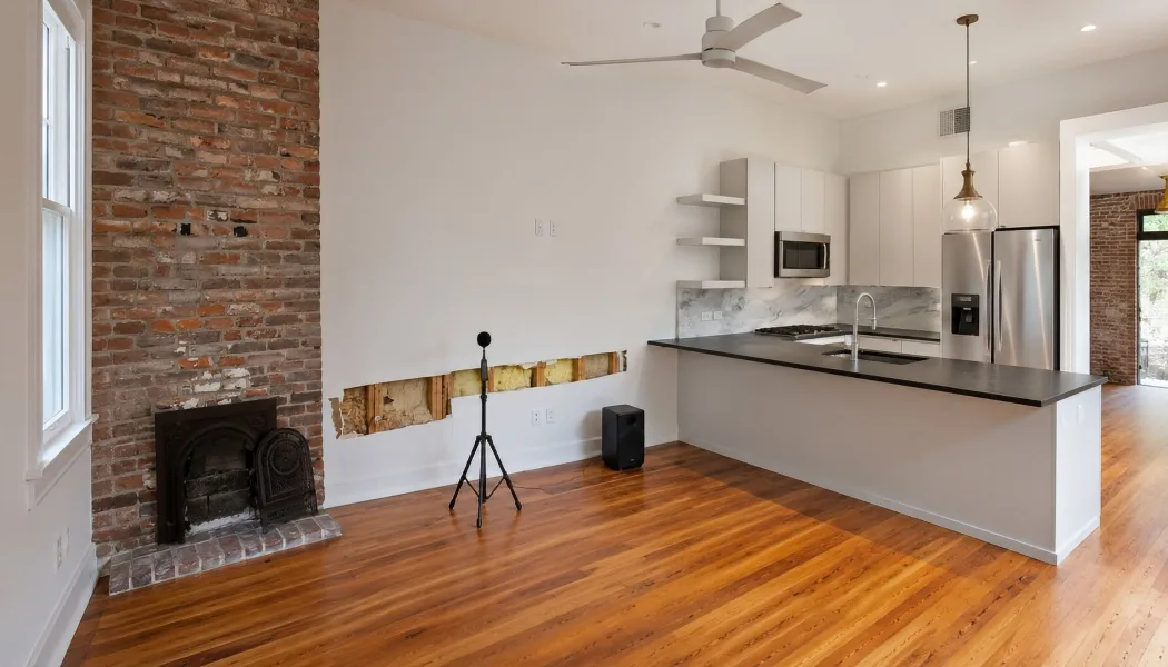 New Orleans Residential Sound Testing Shotgun House Demising Wall