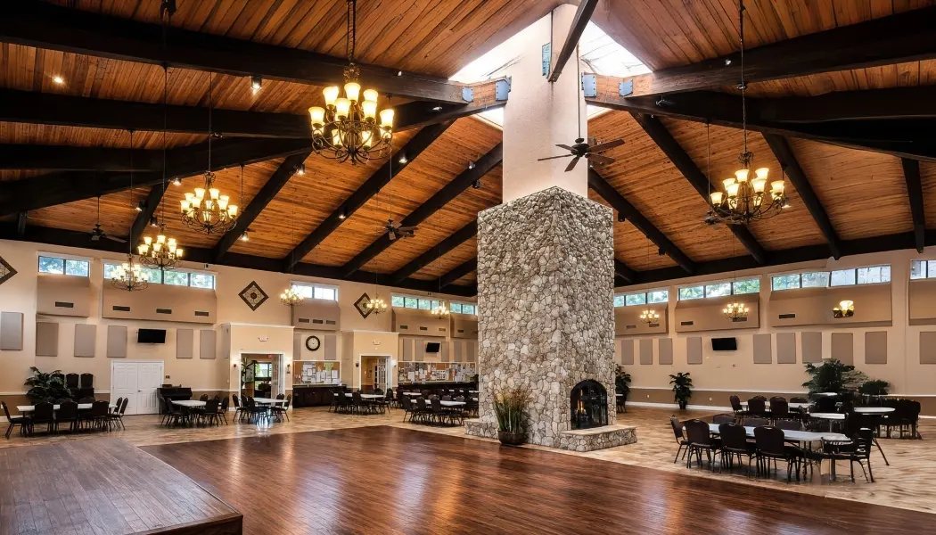 Clubhouse Acoustic Panel Treatment Country Club of Ocala