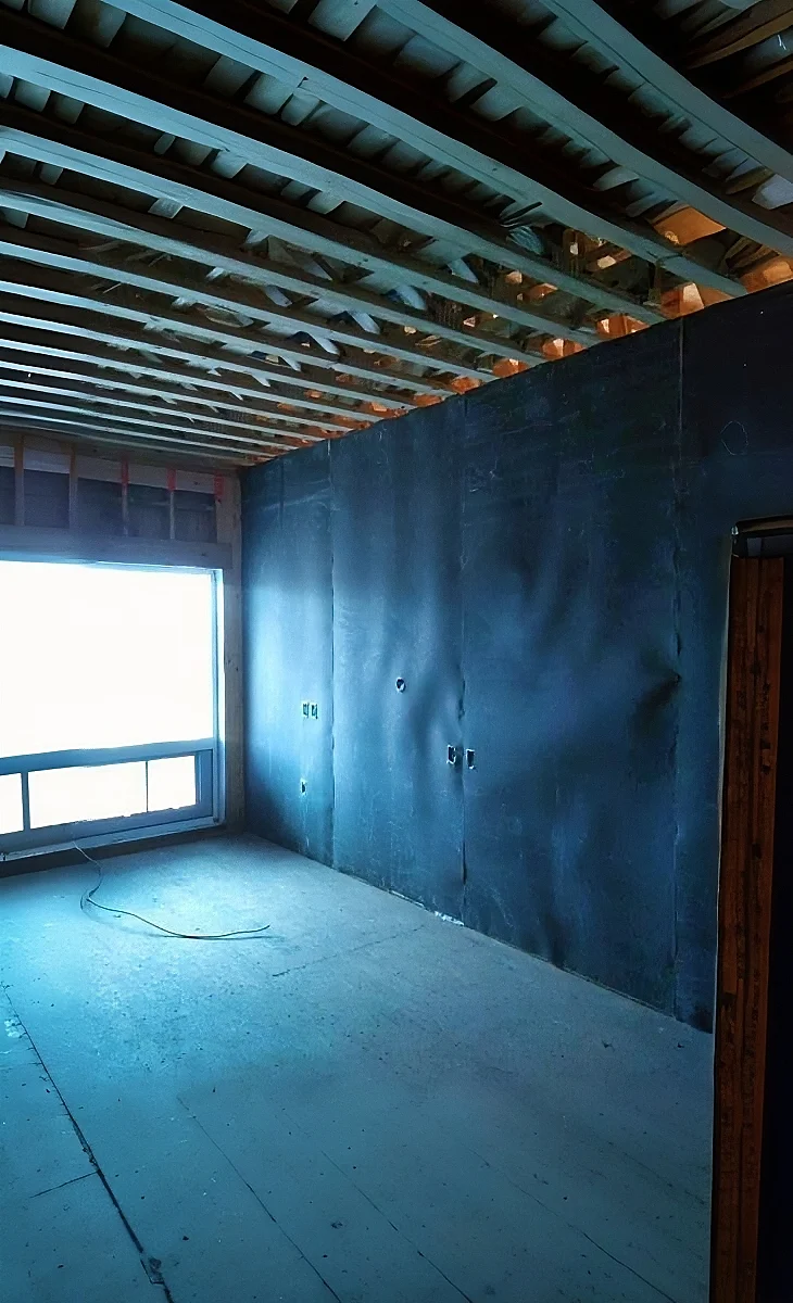 Wood-Stud Framing on La Quinta Orlando, Pre-Membrane Installation