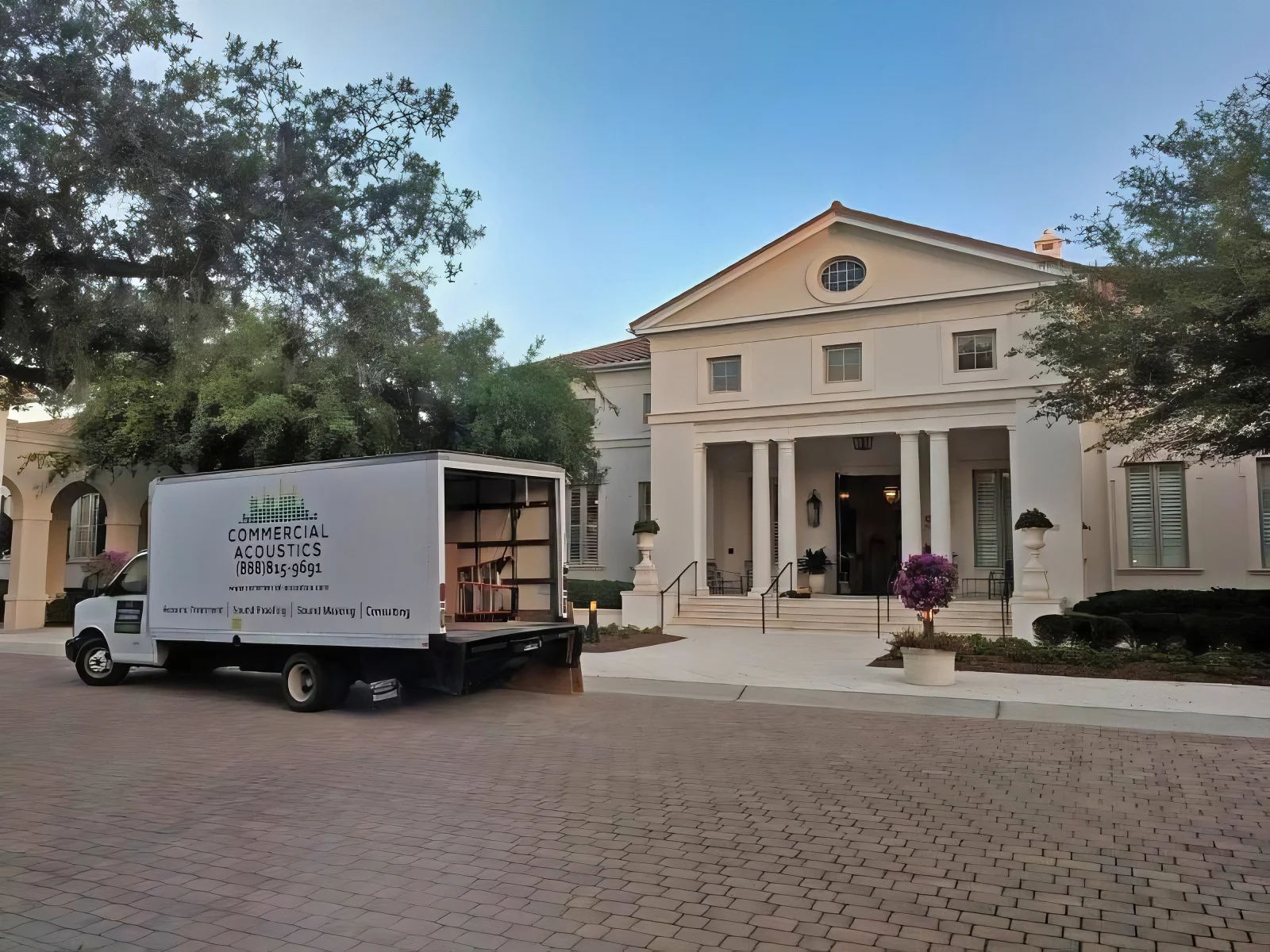 Concession Golf Clubhouse Acoustic Treatment