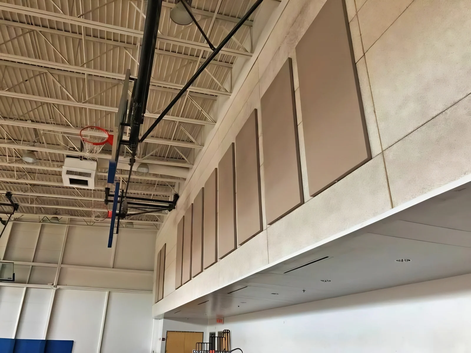 Large 4x8 Acoustic Panels for St Pauls Gymnasium