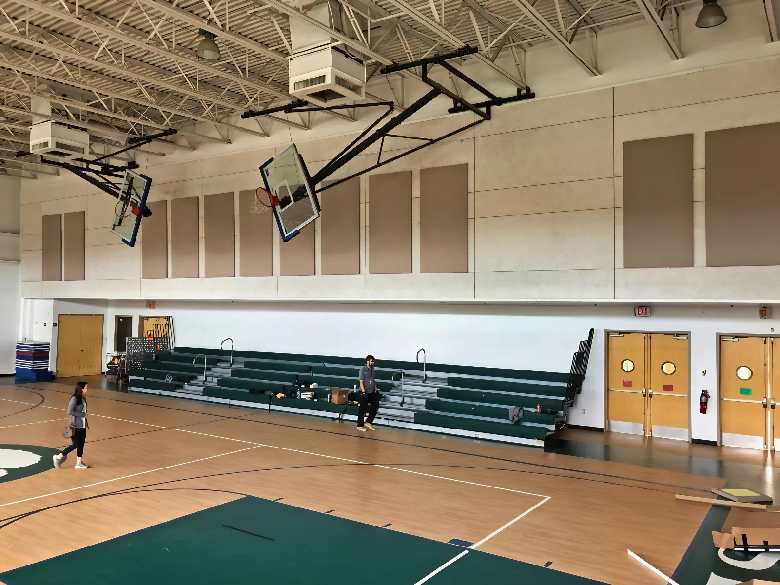 St Pauls Gym Impact-Resistance Acoustic Panels