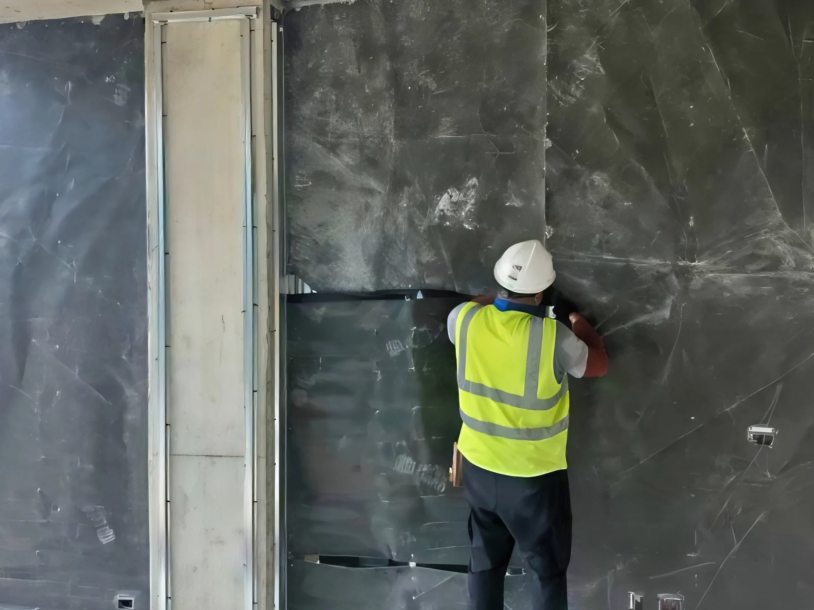 Wall Blokker Lite Install Shands Gainesville Hospital