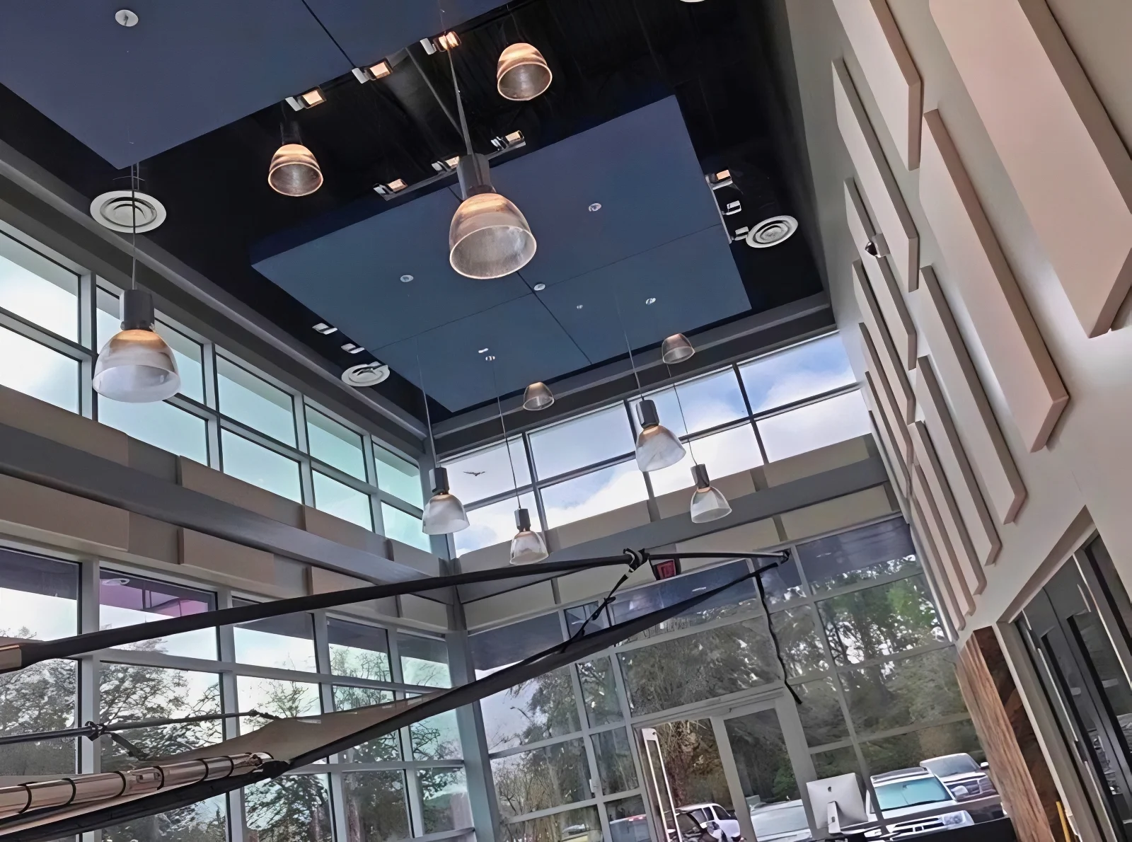 Acoustic Panels Install at Gemlux Lobby