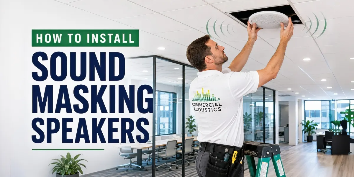 How to Install Sound Masking Speakers